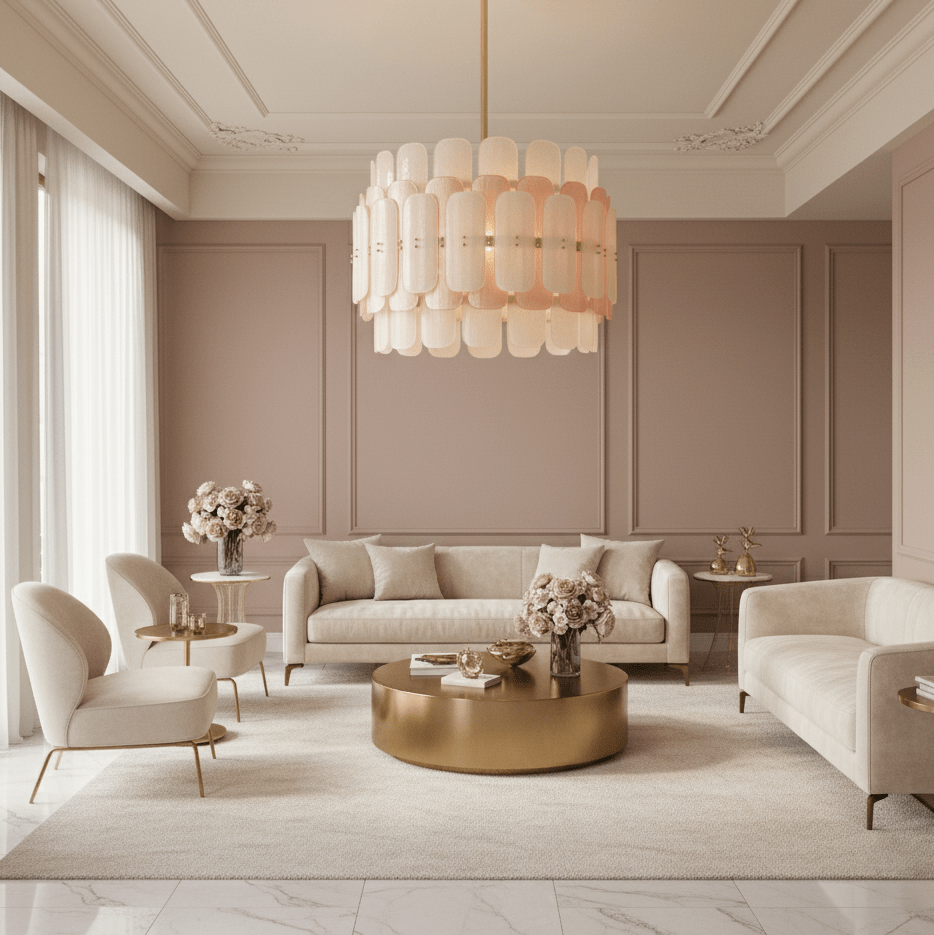 Rosalinne Petal Chandelier