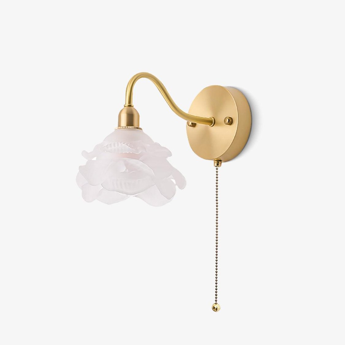 Rose Brass Wall sconce Wall Light