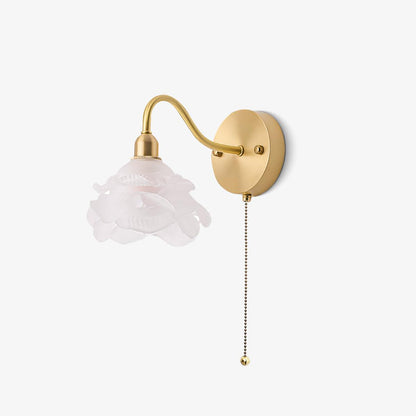 Rose Brass Wall sconce Wall Light