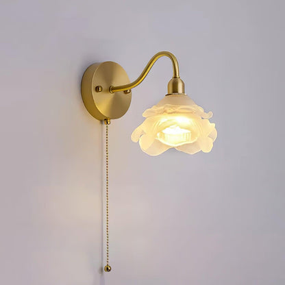 Rose Brass Wall sconce Wall Light