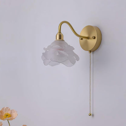 Rose Brass Wall sconce Wall Light