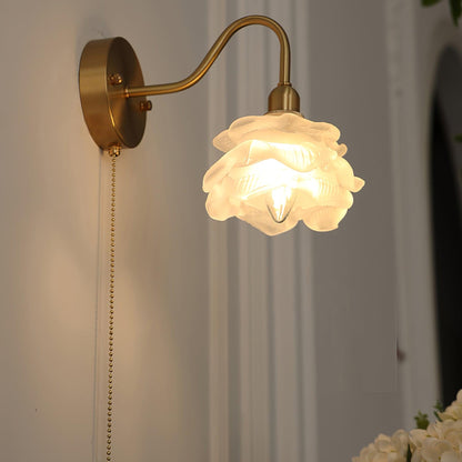 Rose Brass Wall sconce Wall Light