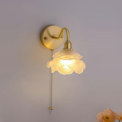 Rose Brass Wall sconce Wall Light