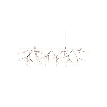 Rose Gold Firefly LED Crown Chandelier