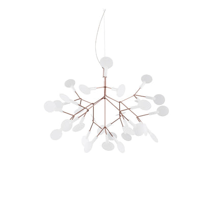 Rose Gold Firefly LED Crown Chandelier