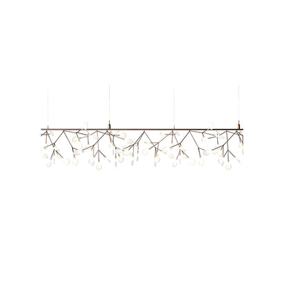 Rose Gold Firefly LED Crown Chandelier