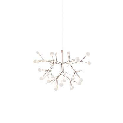 Rose Gold Firefly LED Crown Chandelier