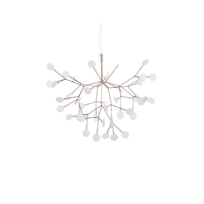 Rose Gold Firefly LED Crown Chandelier