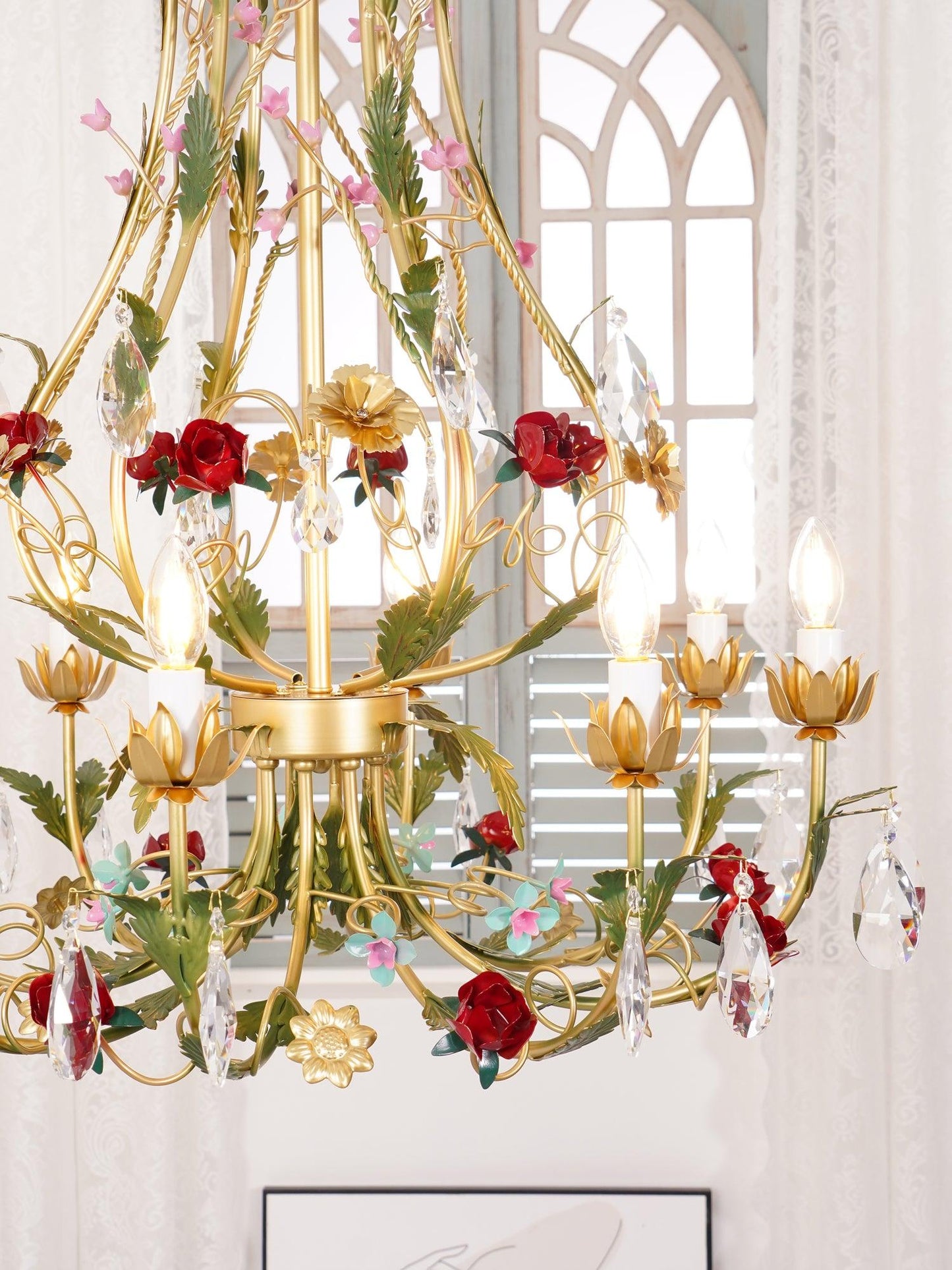 Rose Love Gasolier Chandelier