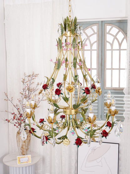 Rose Love Gasolier Chandelier