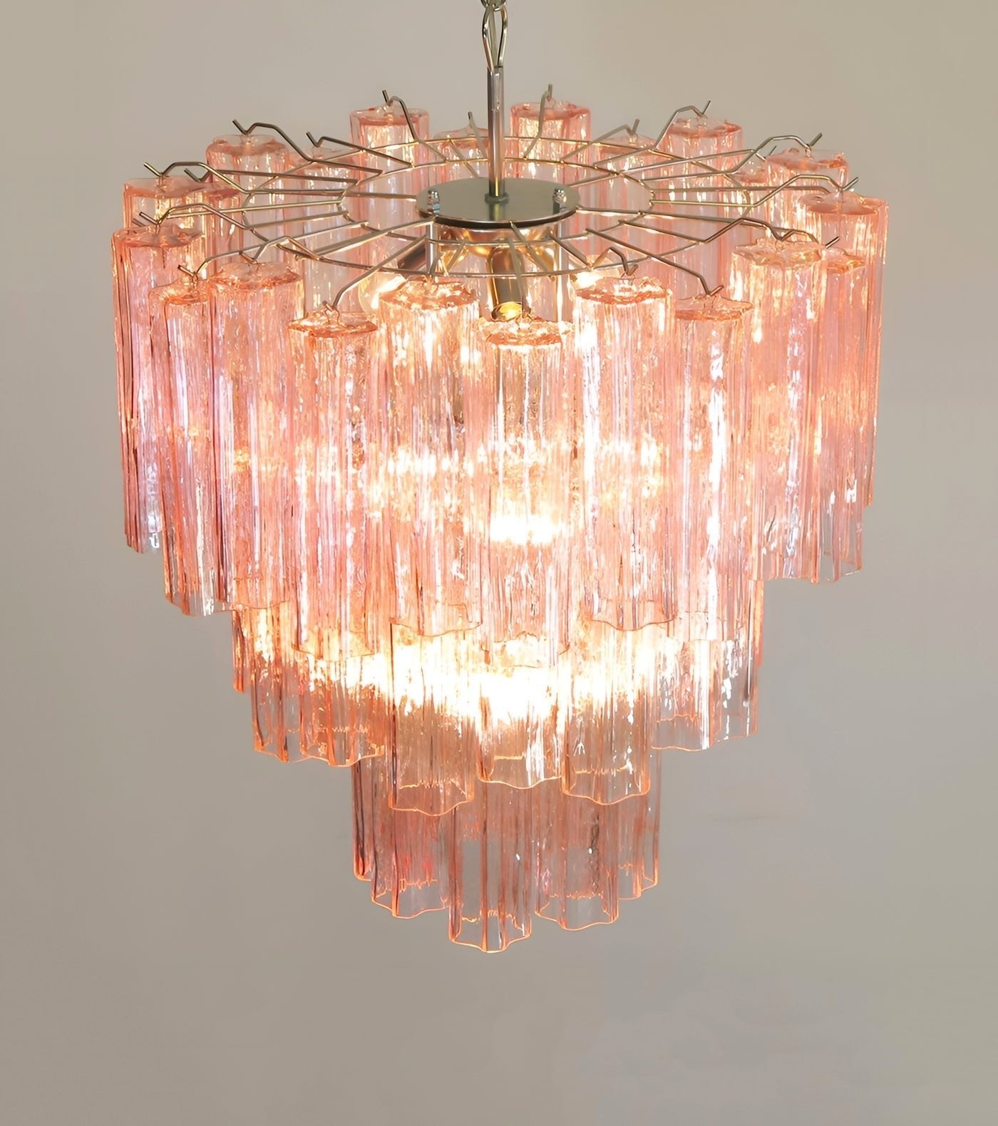 Rose Murano Glass Chandelier