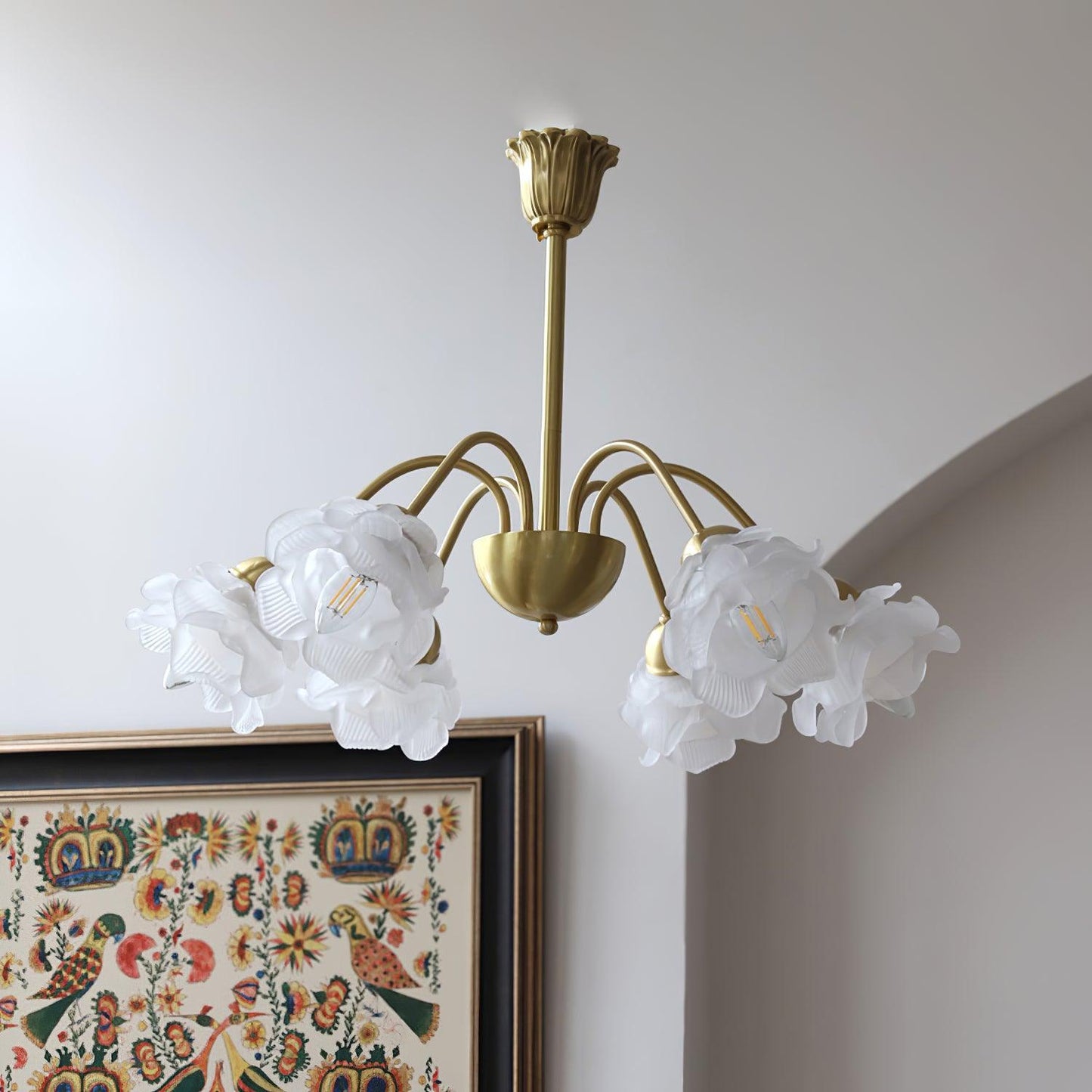 Roses Ceiling fixture Chandelier