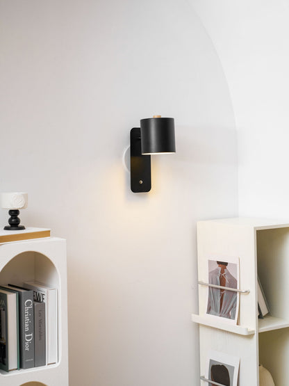 Rotatable Cylinder Rechargeable Wall Lamp