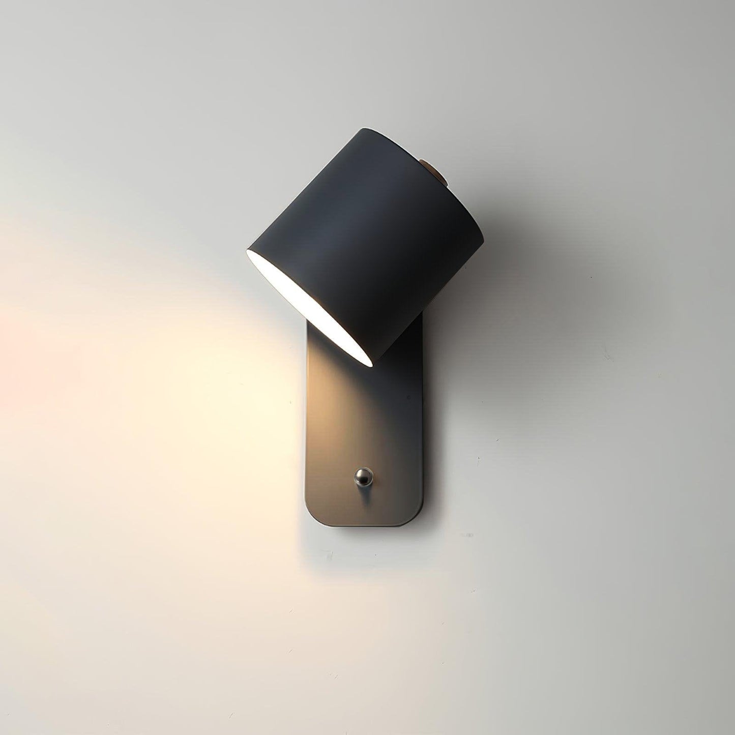 Rotatable Cylinder Rechargeable Wall Lamp