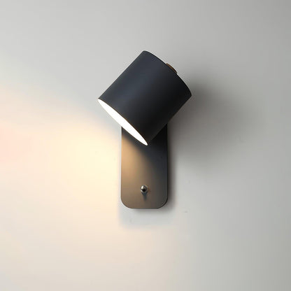 Rotatable Cylinder Rechargeable Wall Lamp