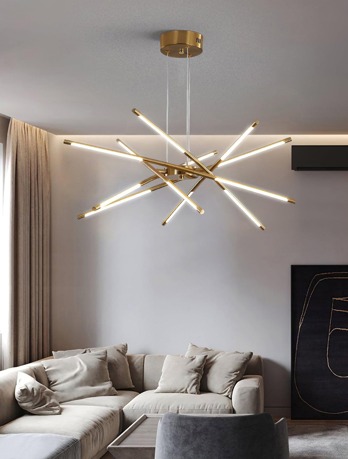 Rotatable LED Ceiling fixture Chandelier