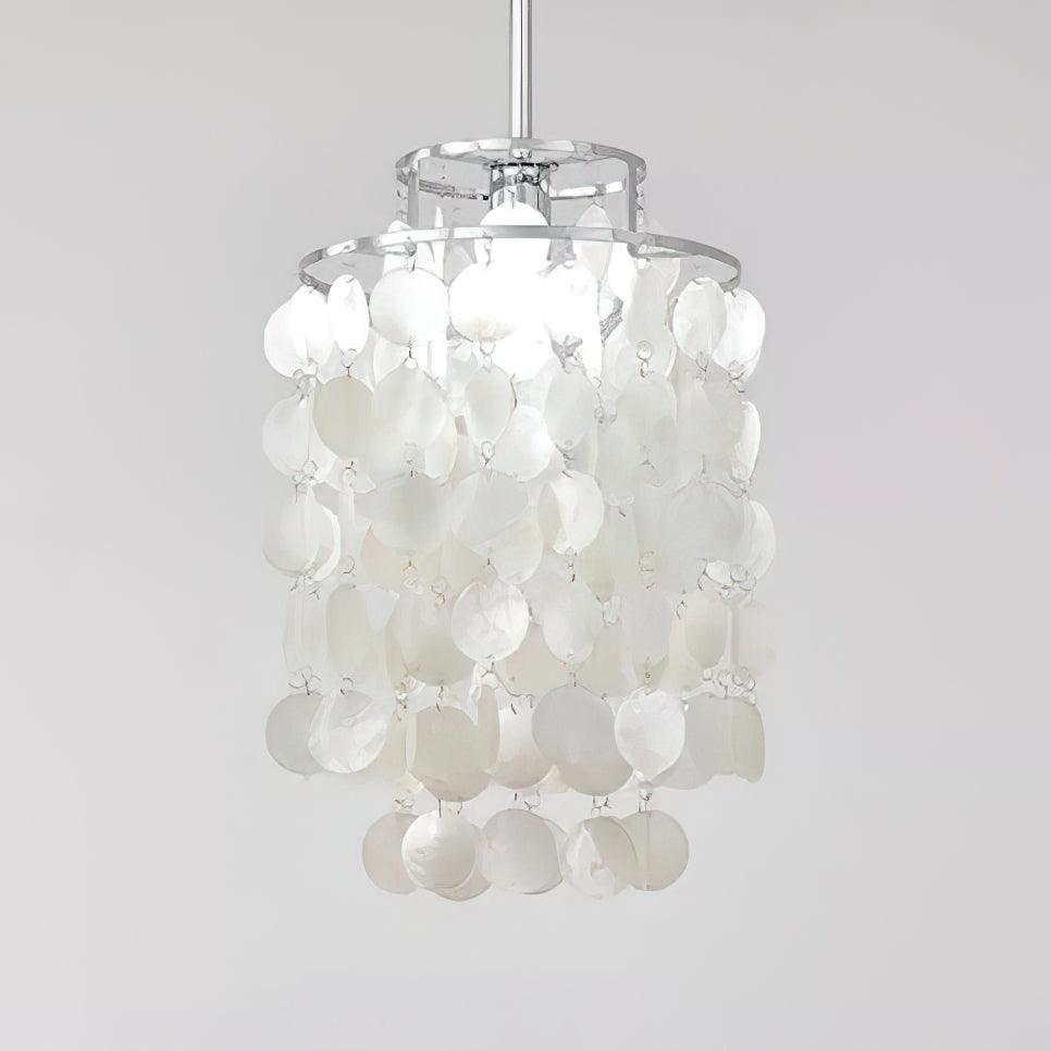 Round Shell Crown Chandelier B