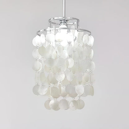 Round Shell Crown Chandelier B