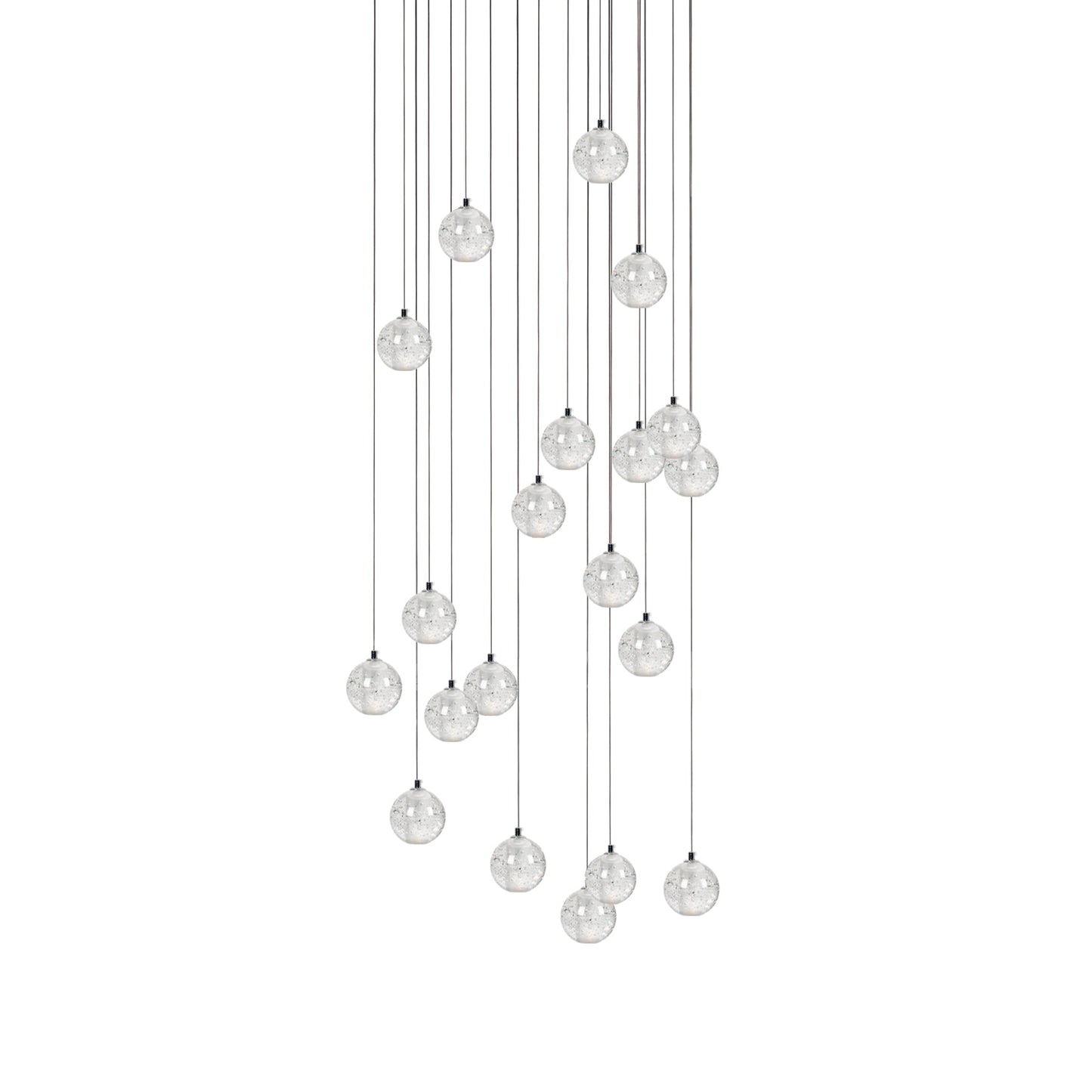 Crystal Bubbles Balls Pendant Lamp