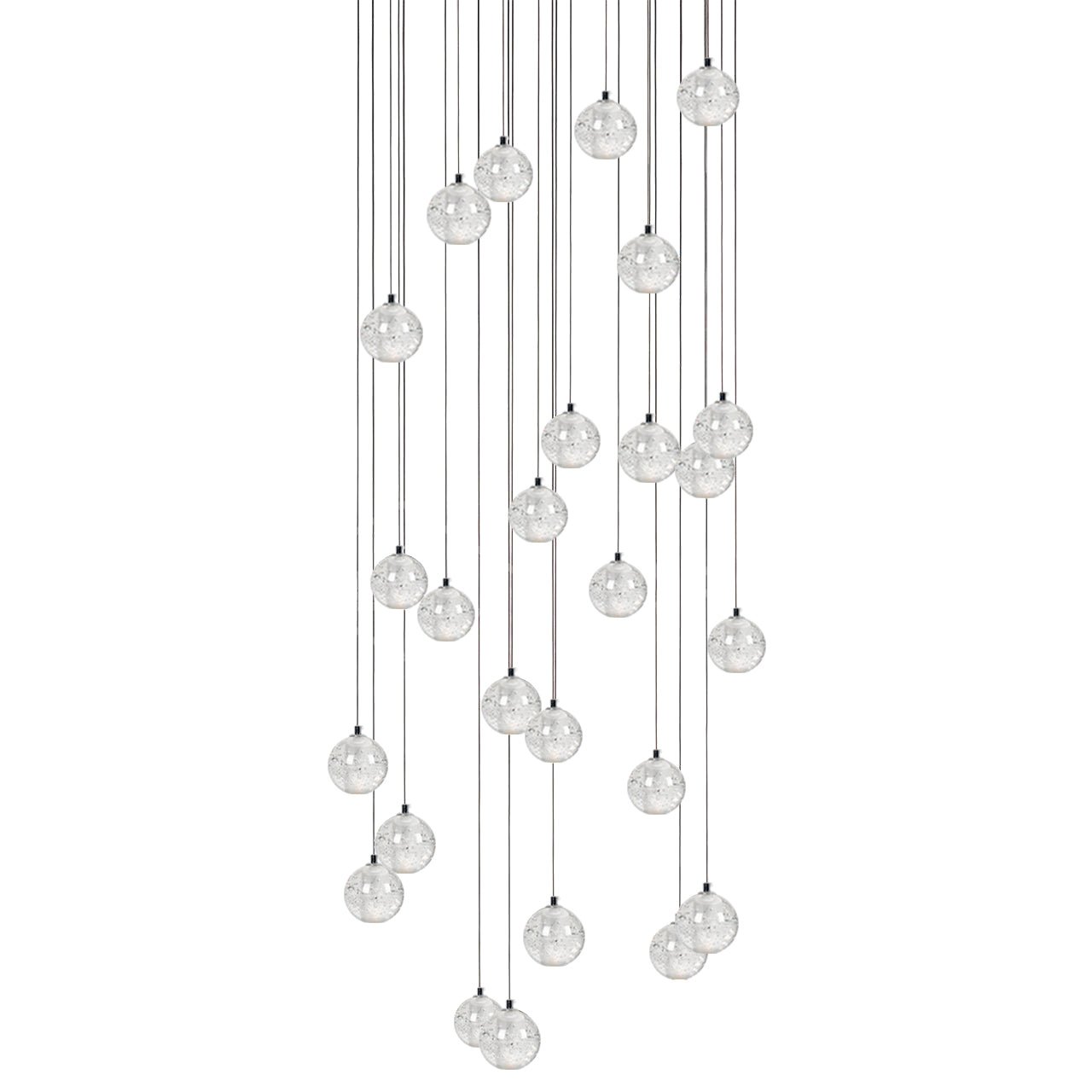 Crystal Bubbles Balls Pendant Lamp