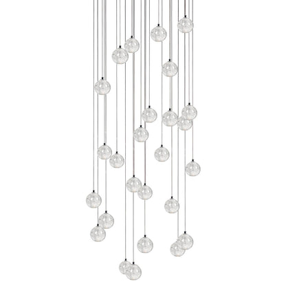 Crystal Bubbles Balls Pendant Lamp