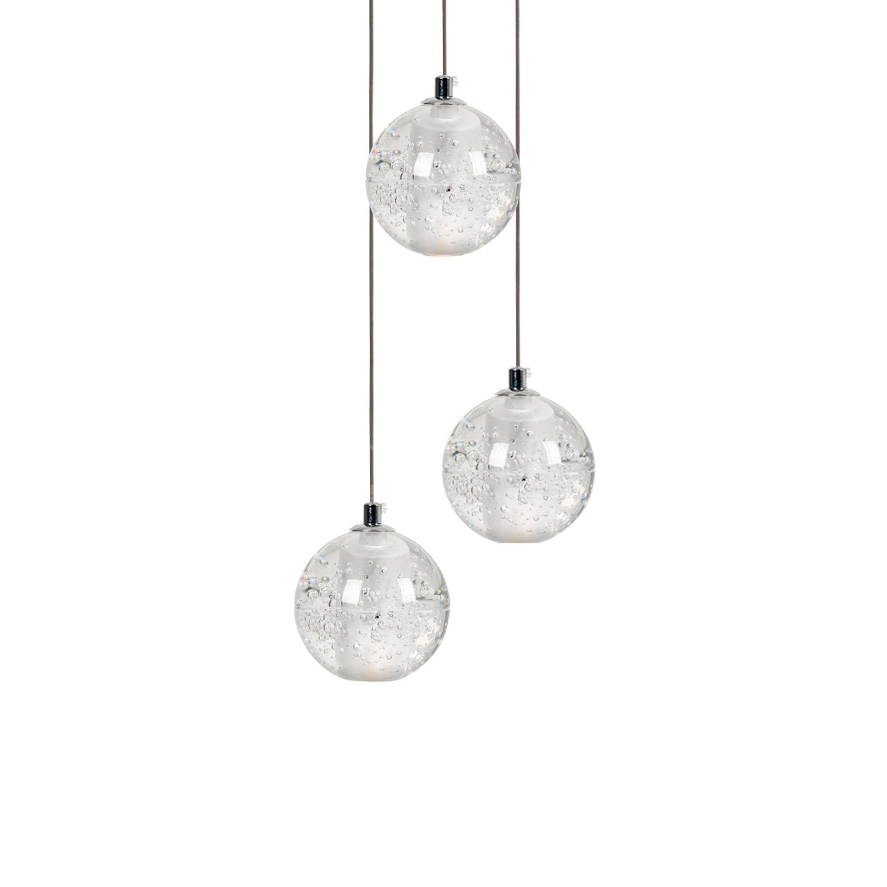 Crystal Bubbles Balls Pendant Lamp