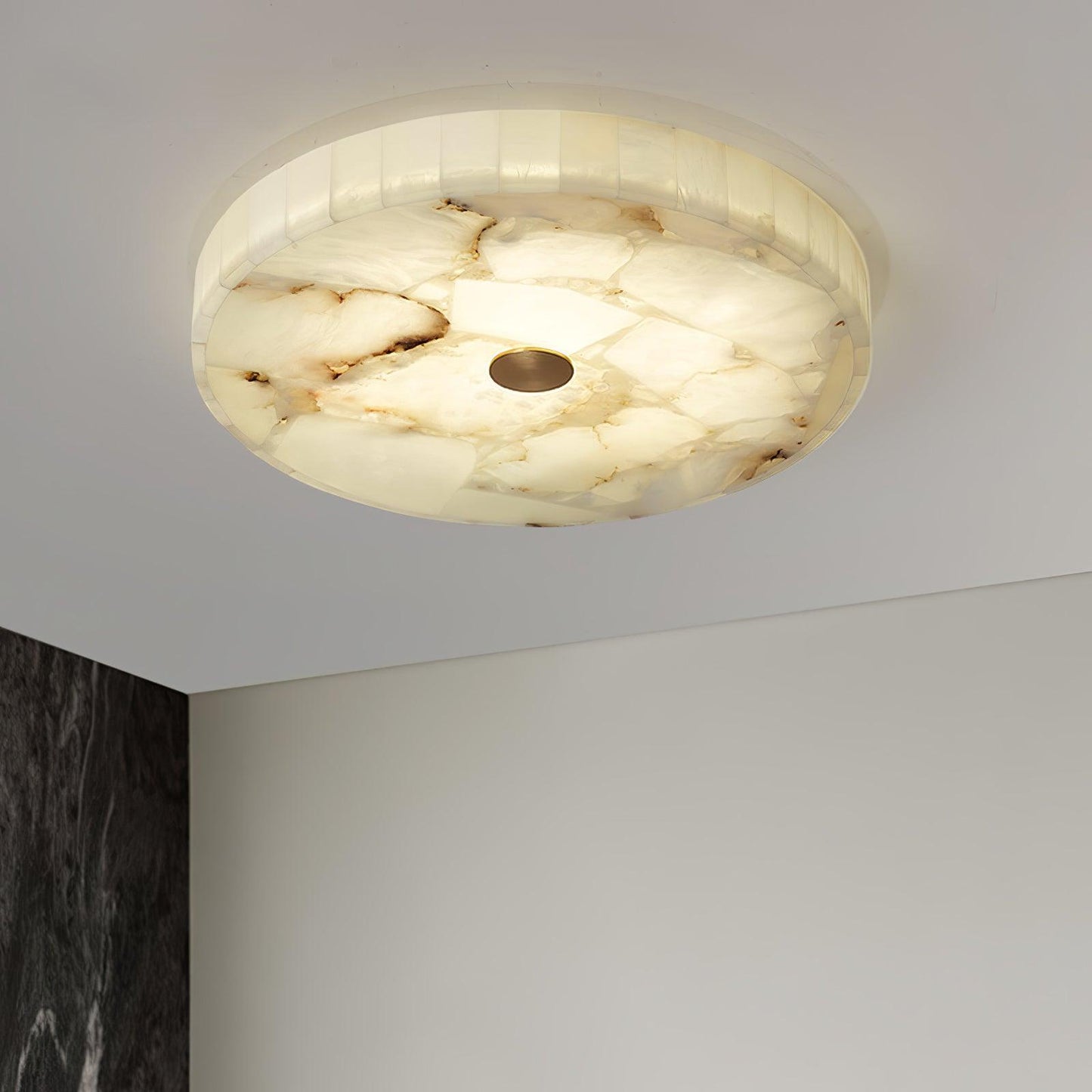 Round Alabaster Ceiling light Ceiling Lamp