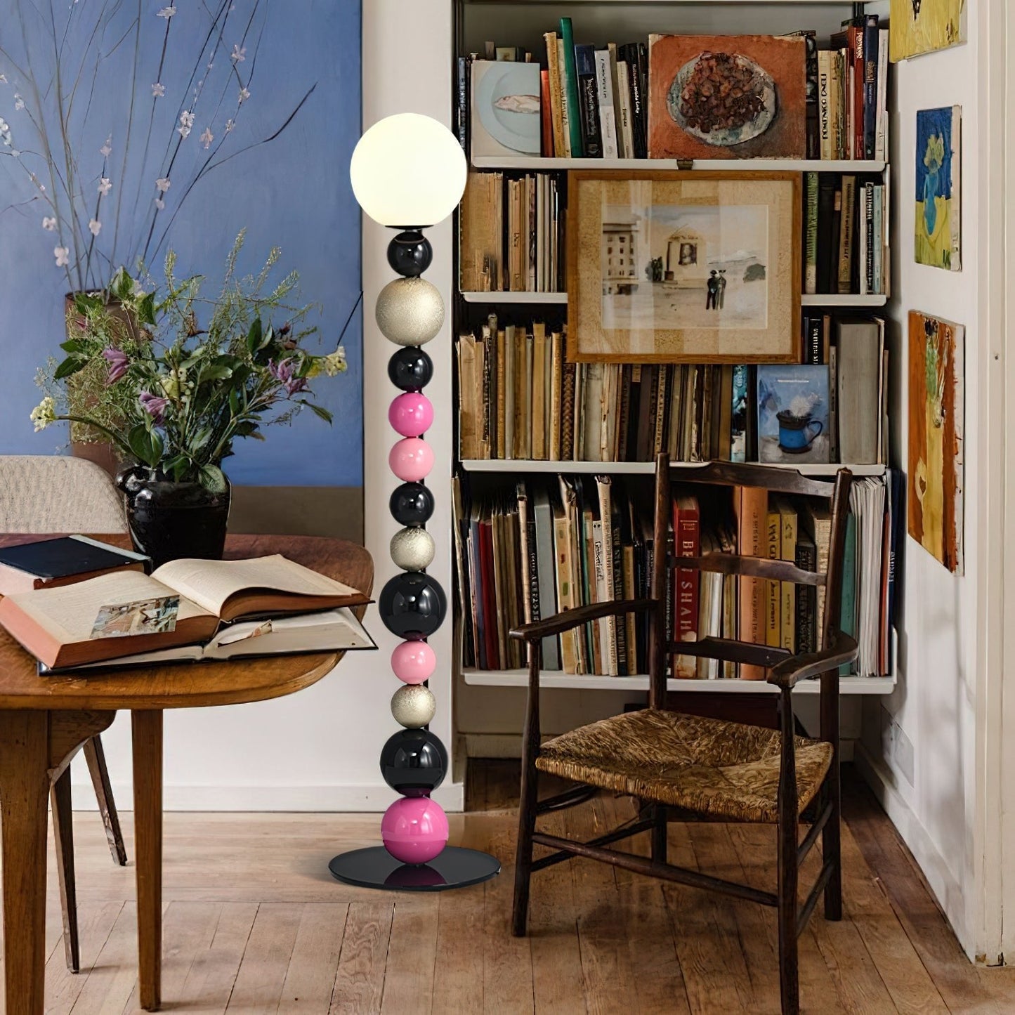 Round Balls Stacking Free-standing Lamp Floor Lamp