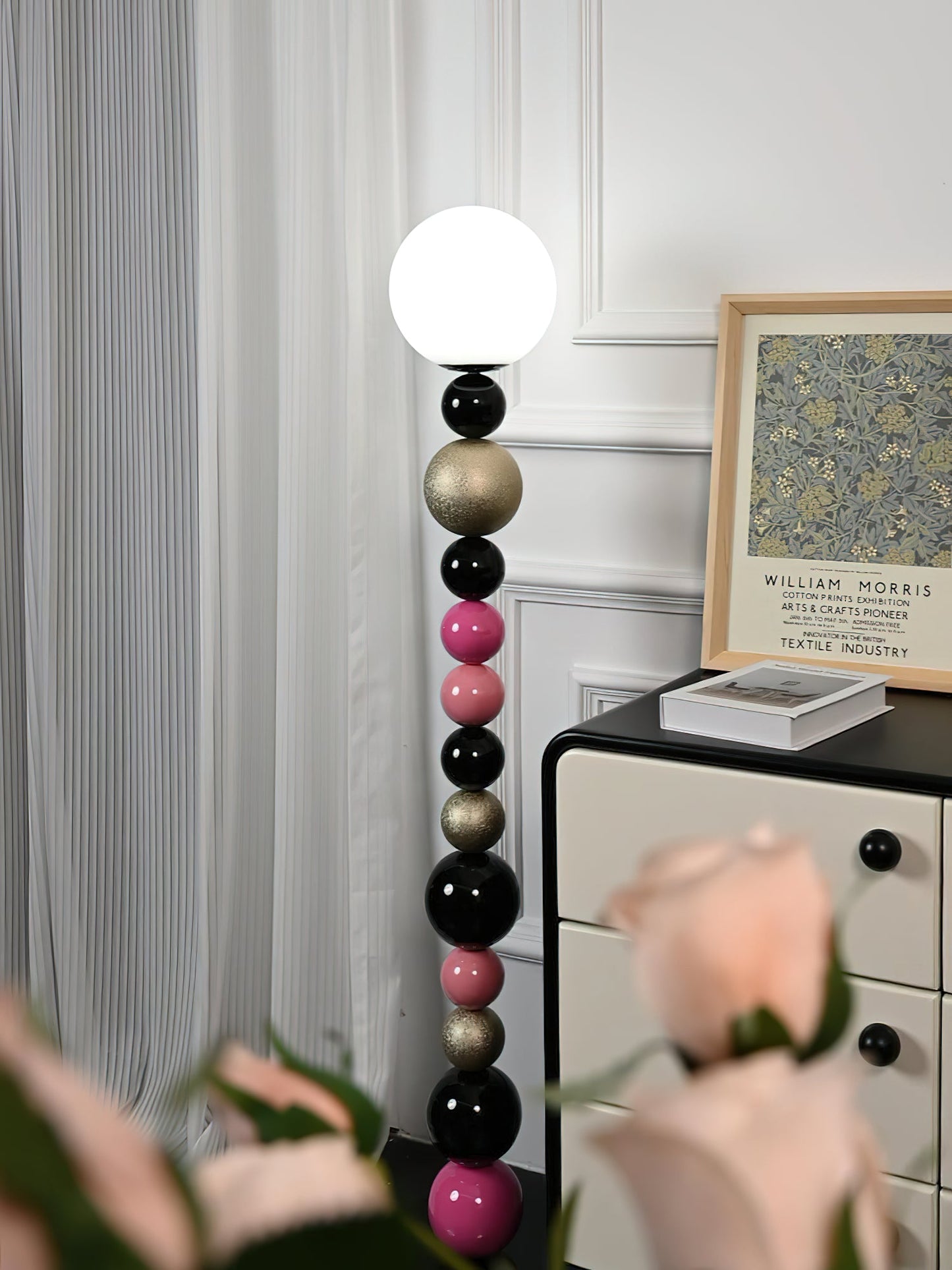 Round Balls Stacking Free-standing Lamp Floor Lamp