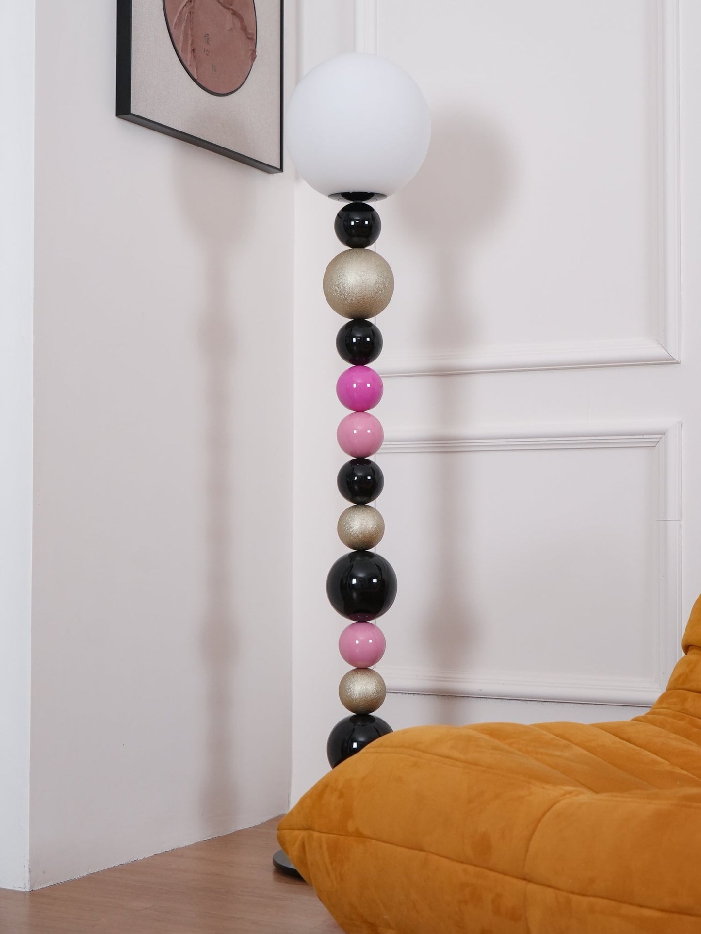 Round Balls Stacking Free-standing Lamp Floor Lamp