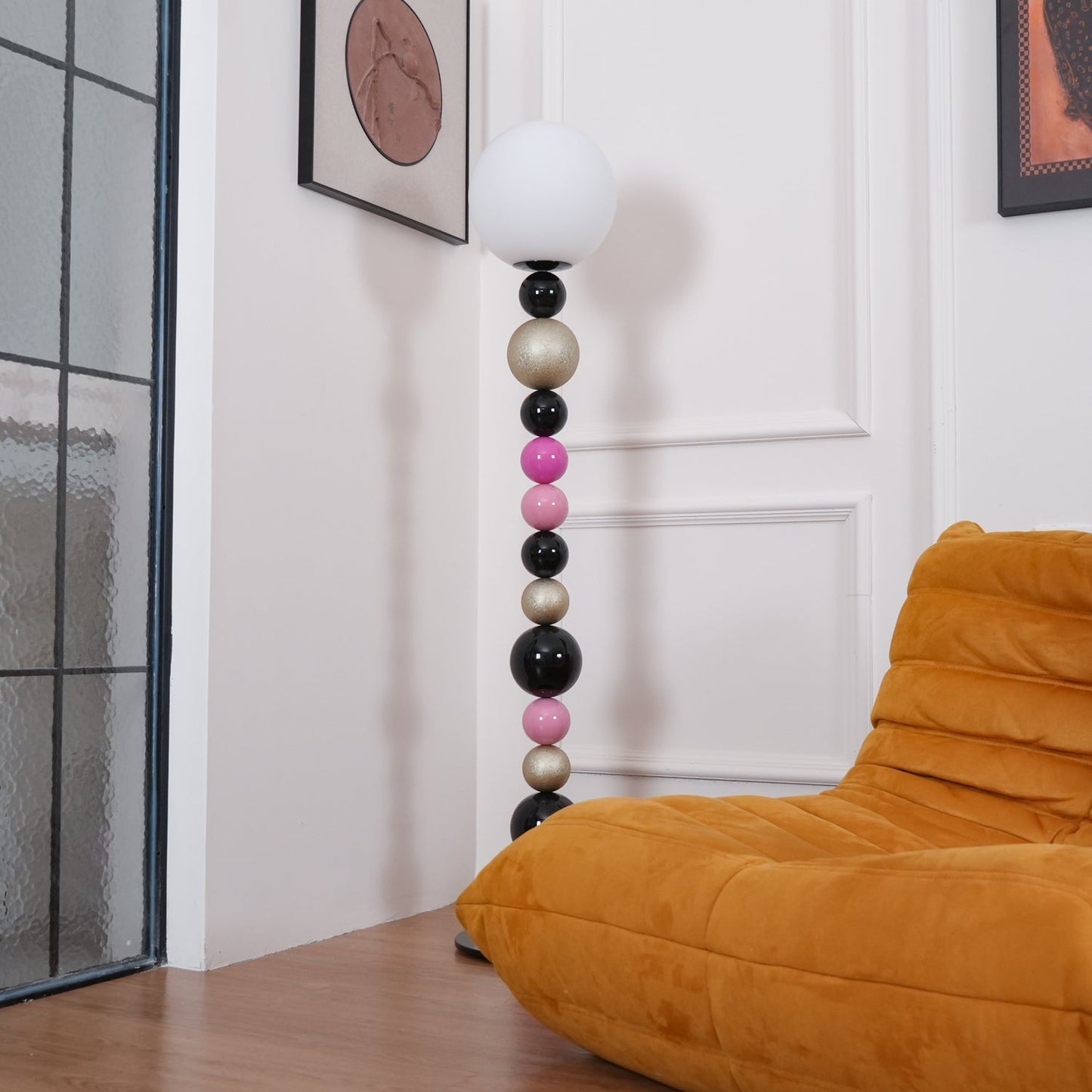 Round Balls Stacking Free-standing Lamp Floor Lamp