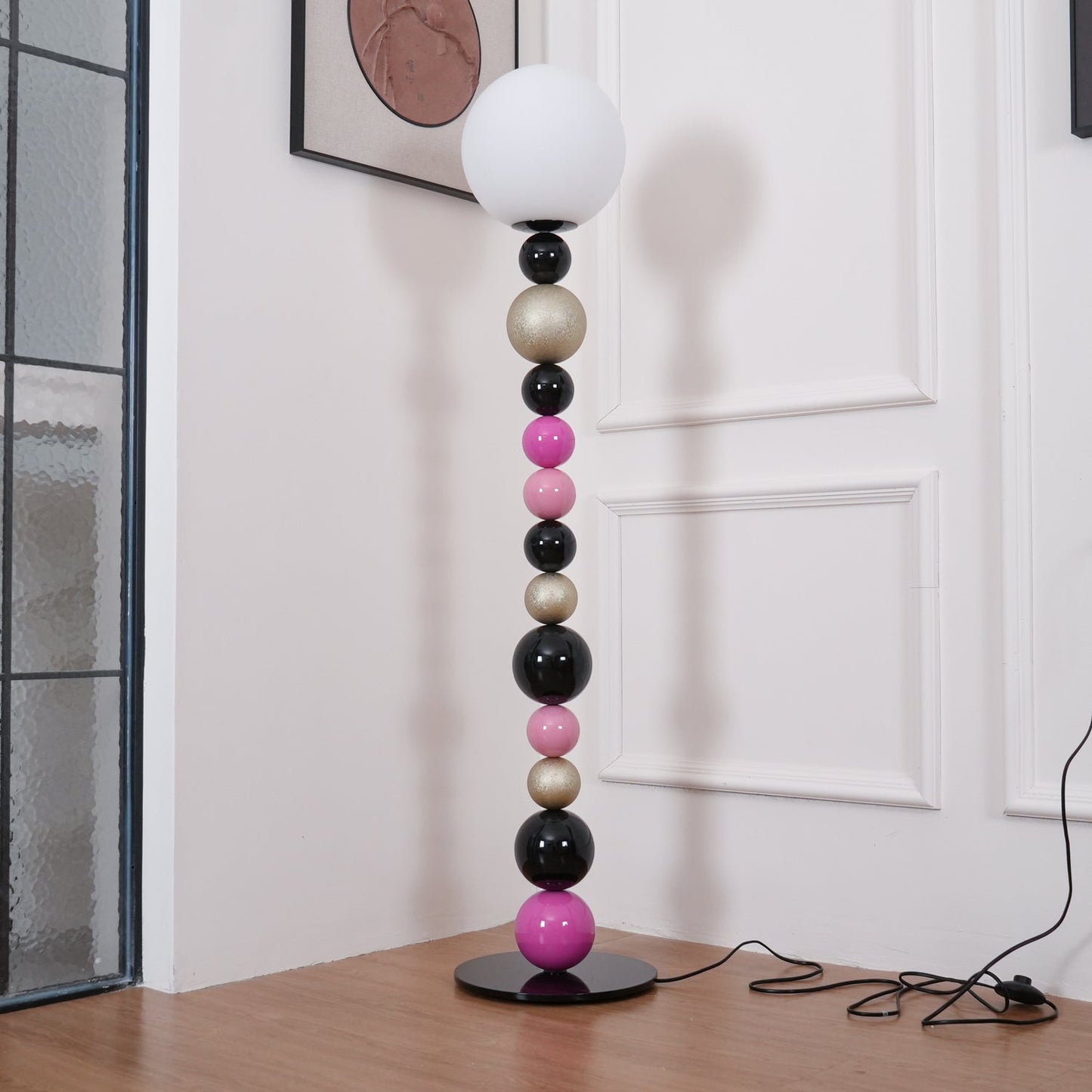 Round Balls Stacking Free-standing Lamp Floor Lamp