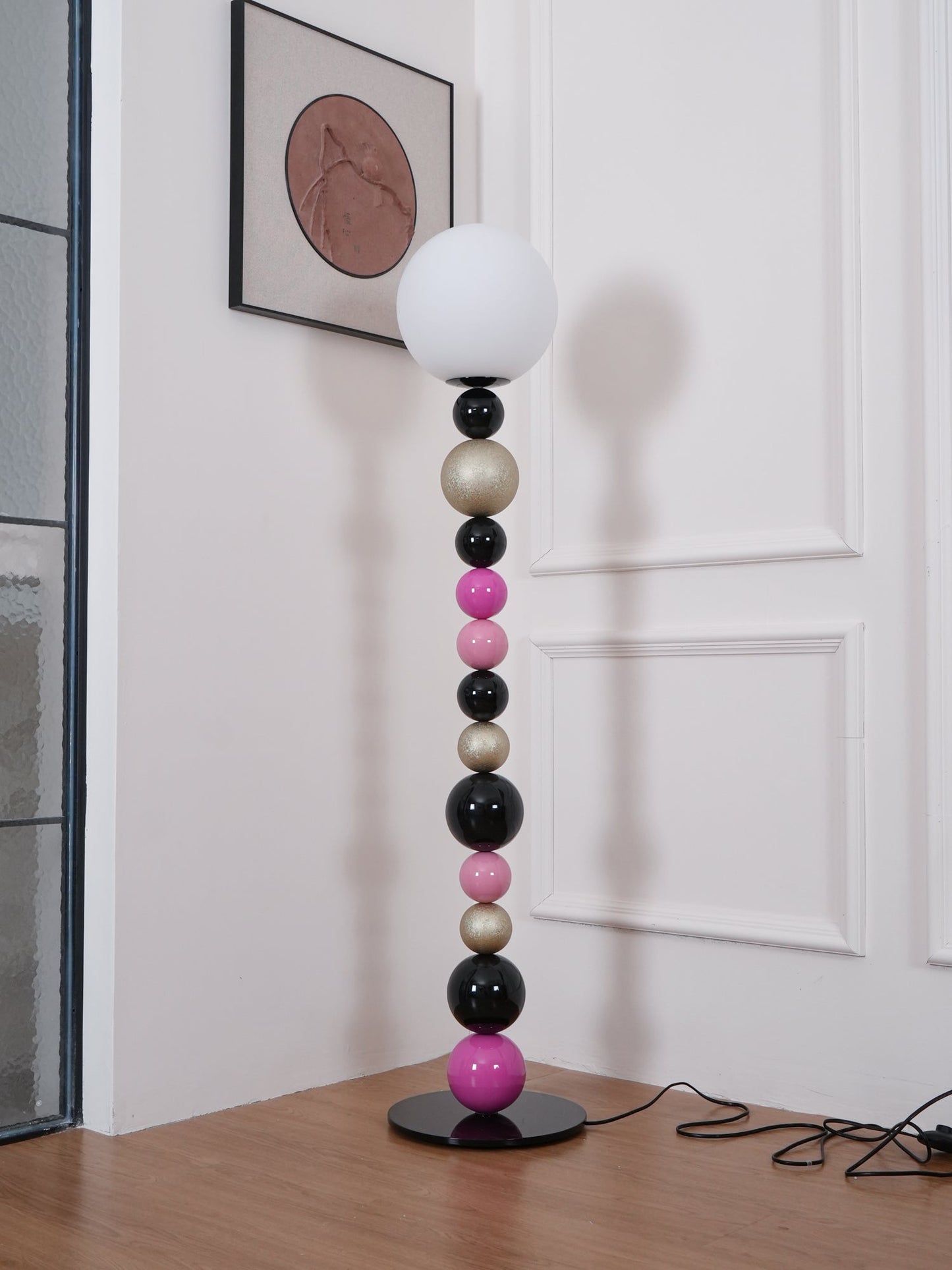 Round Balls Stacking Free-standing Lamp Floor Lamp