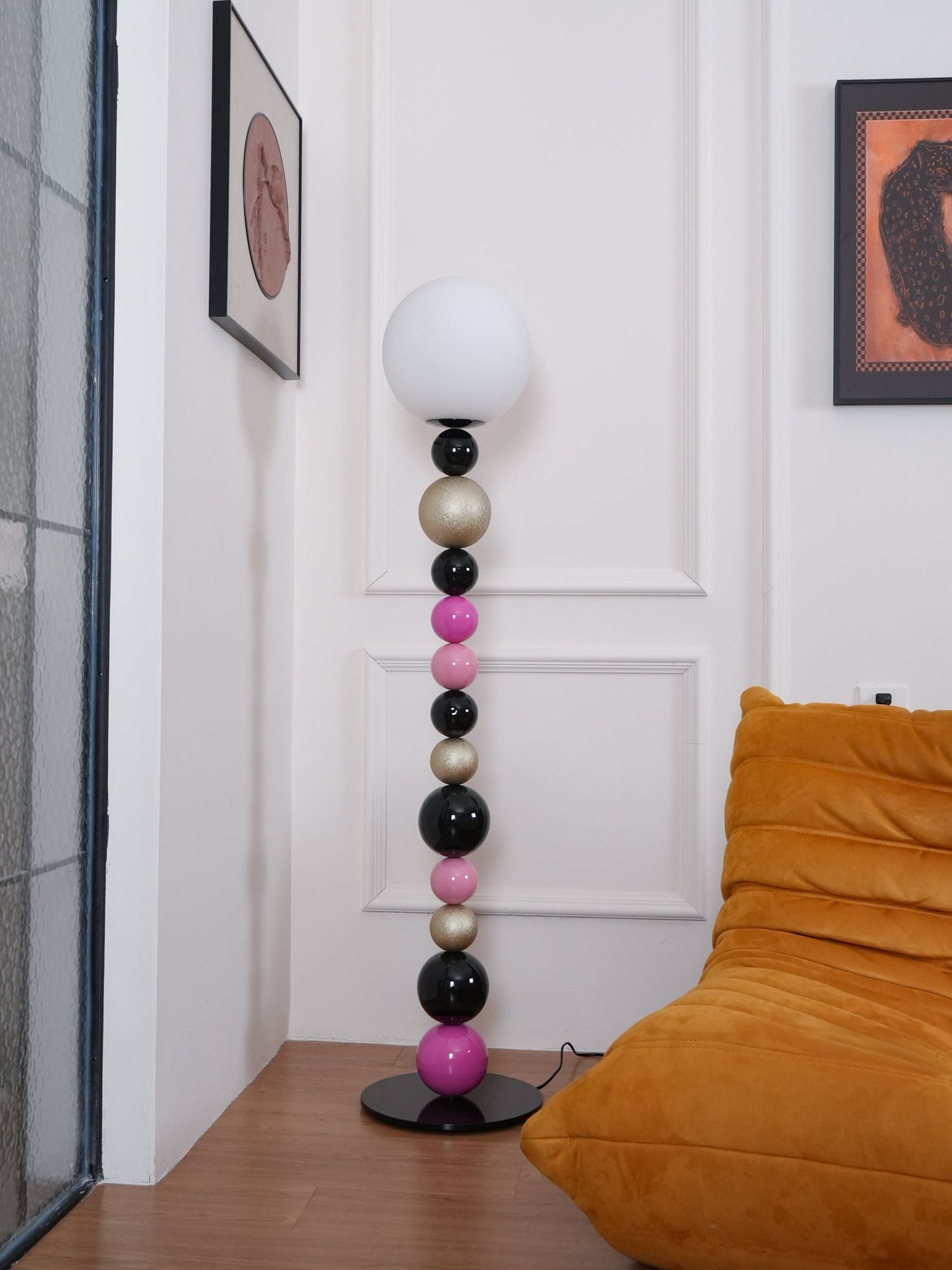 Round Balls Stacking Free-standing Lamp Floor Lamp