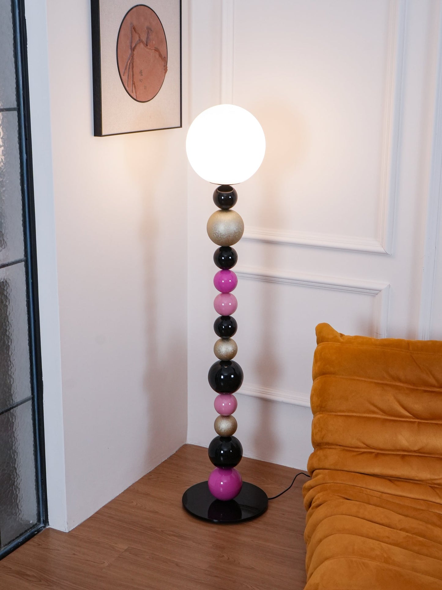 Round Balls Stacking Free-standing Lamp Floor Lamp