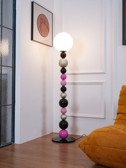 Round Balls Stacking Free-standing Lamp Floor Lamp