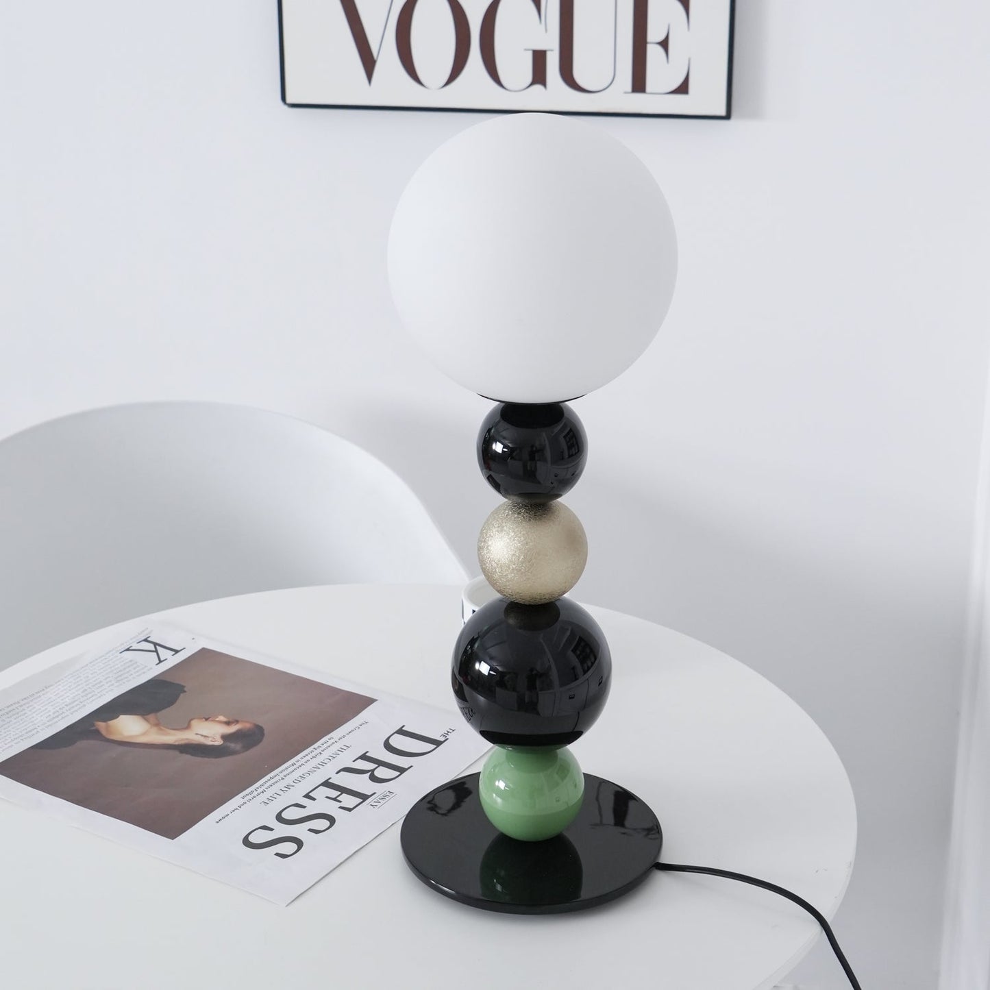 Round Balls Stacking Accent lamp Table Lamp