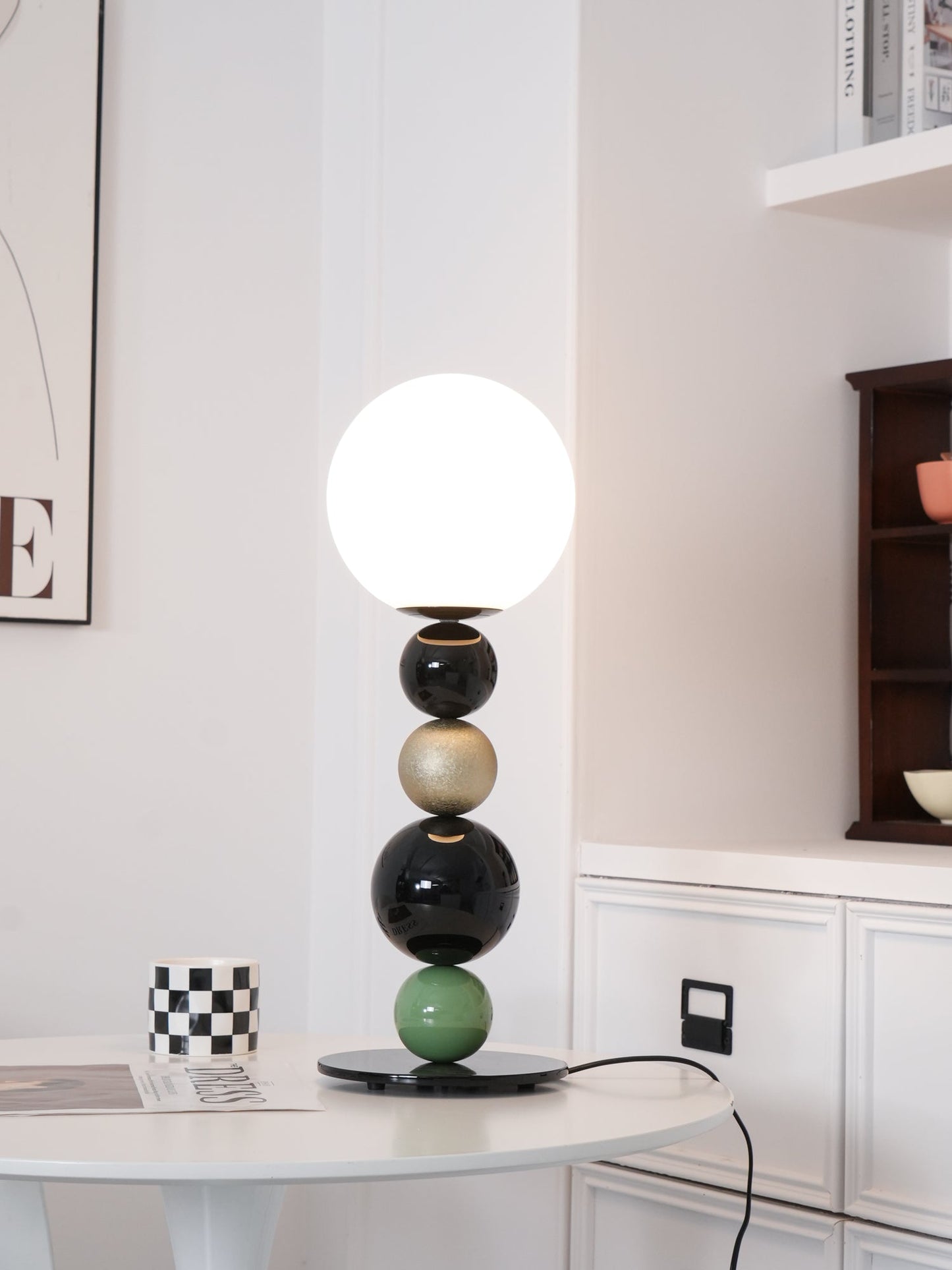 Round Balls Stacking Accent lamp Table Lamp