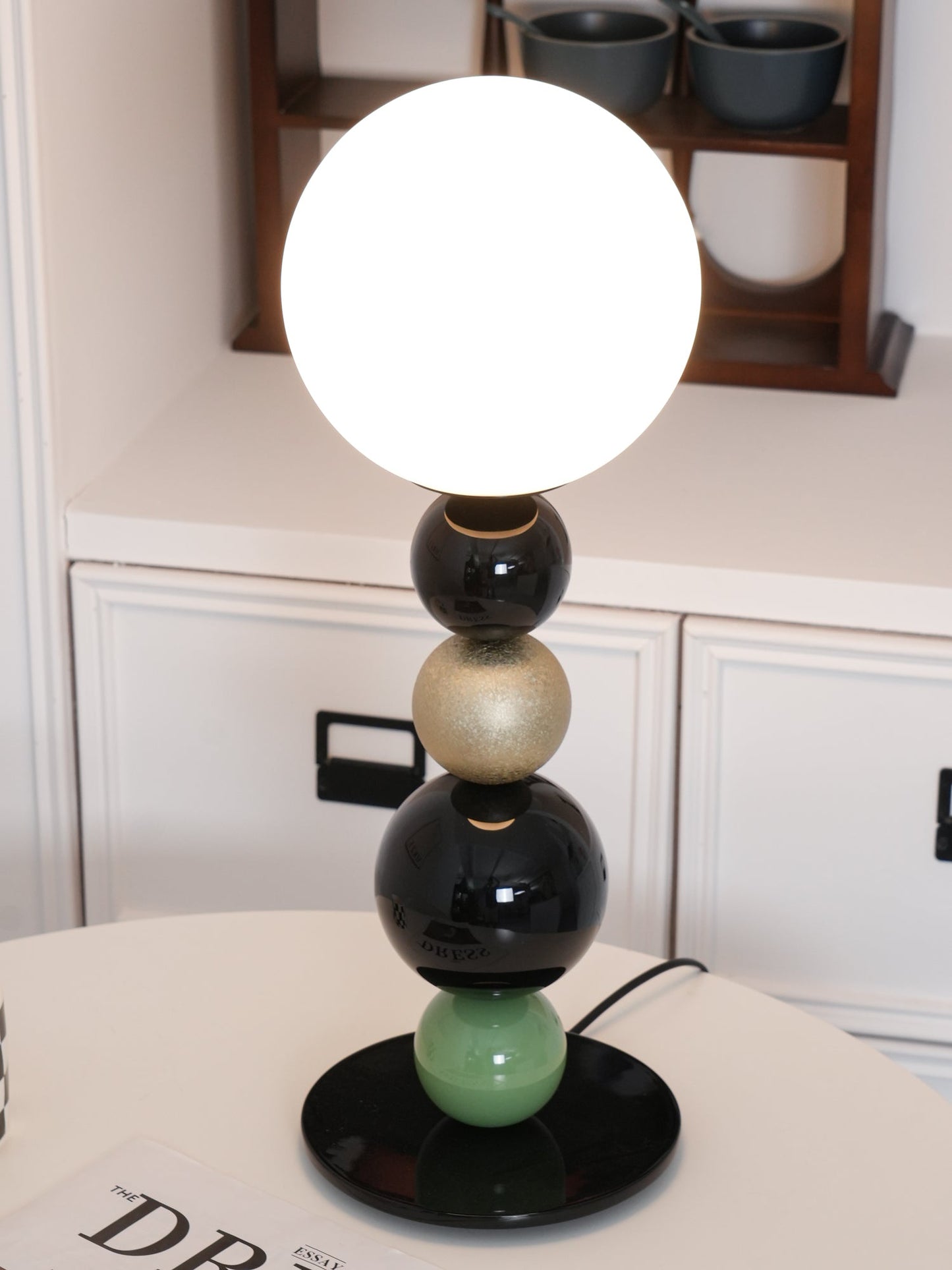 Round Balls Stacking Accent lamp Table Lamp