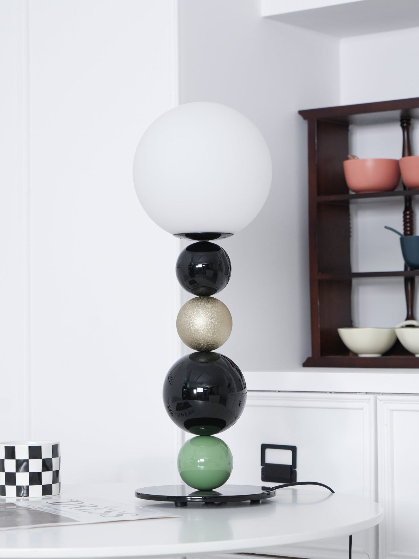 Round Balls Stacking Accent lamp Table Lamp