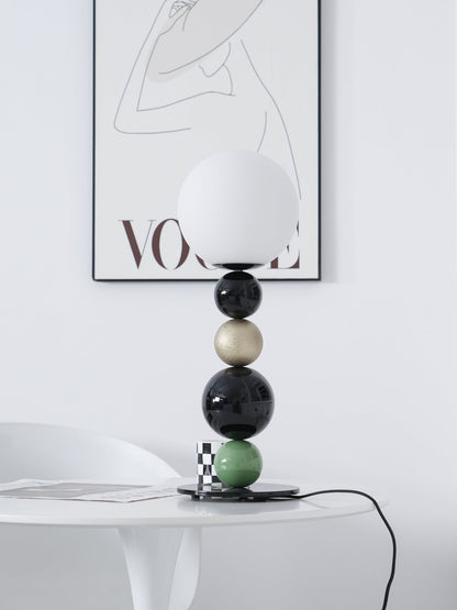 Round Balls Stacking Accent lamp Table Lamp