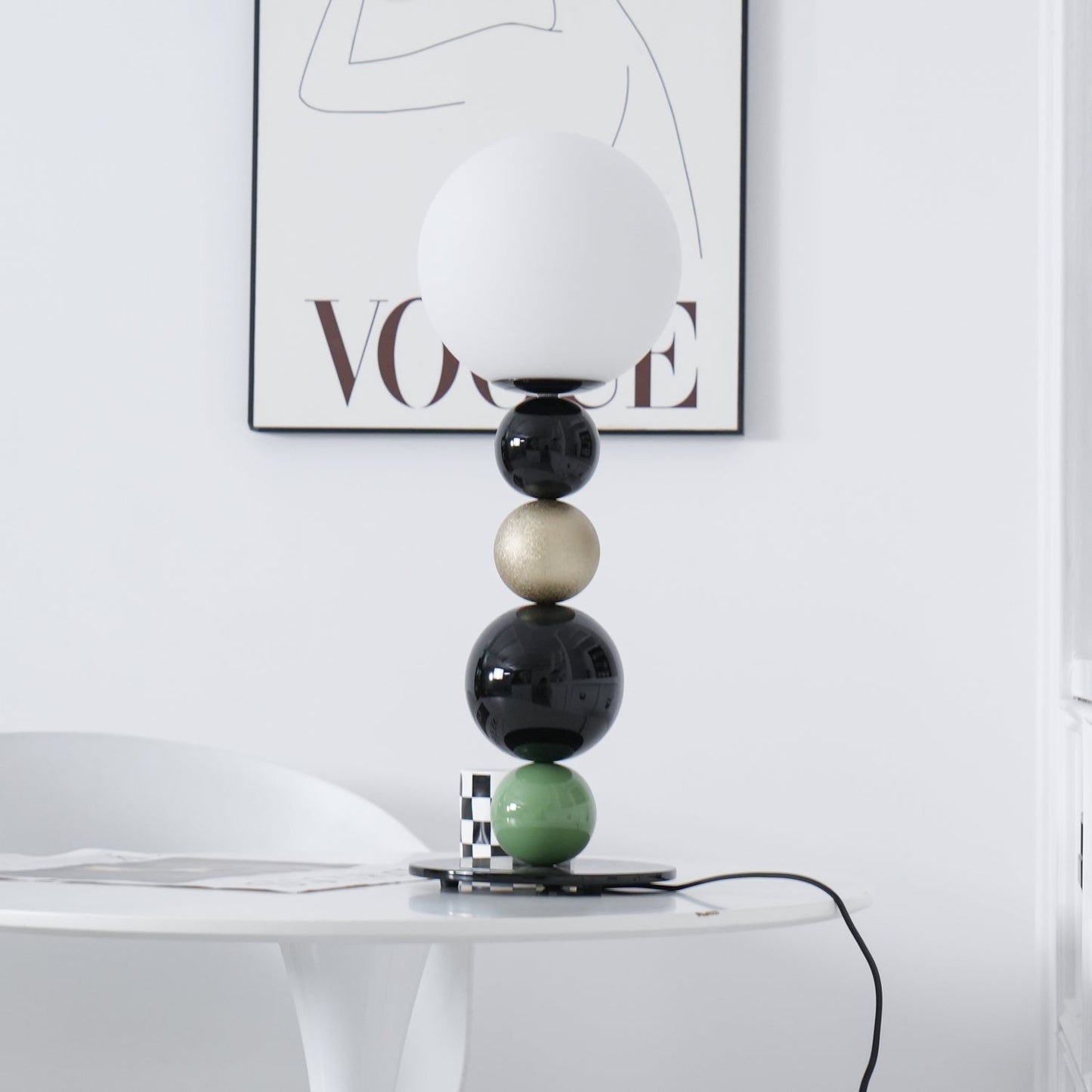 Round Balls Stacking Accent lamp Table Lamp