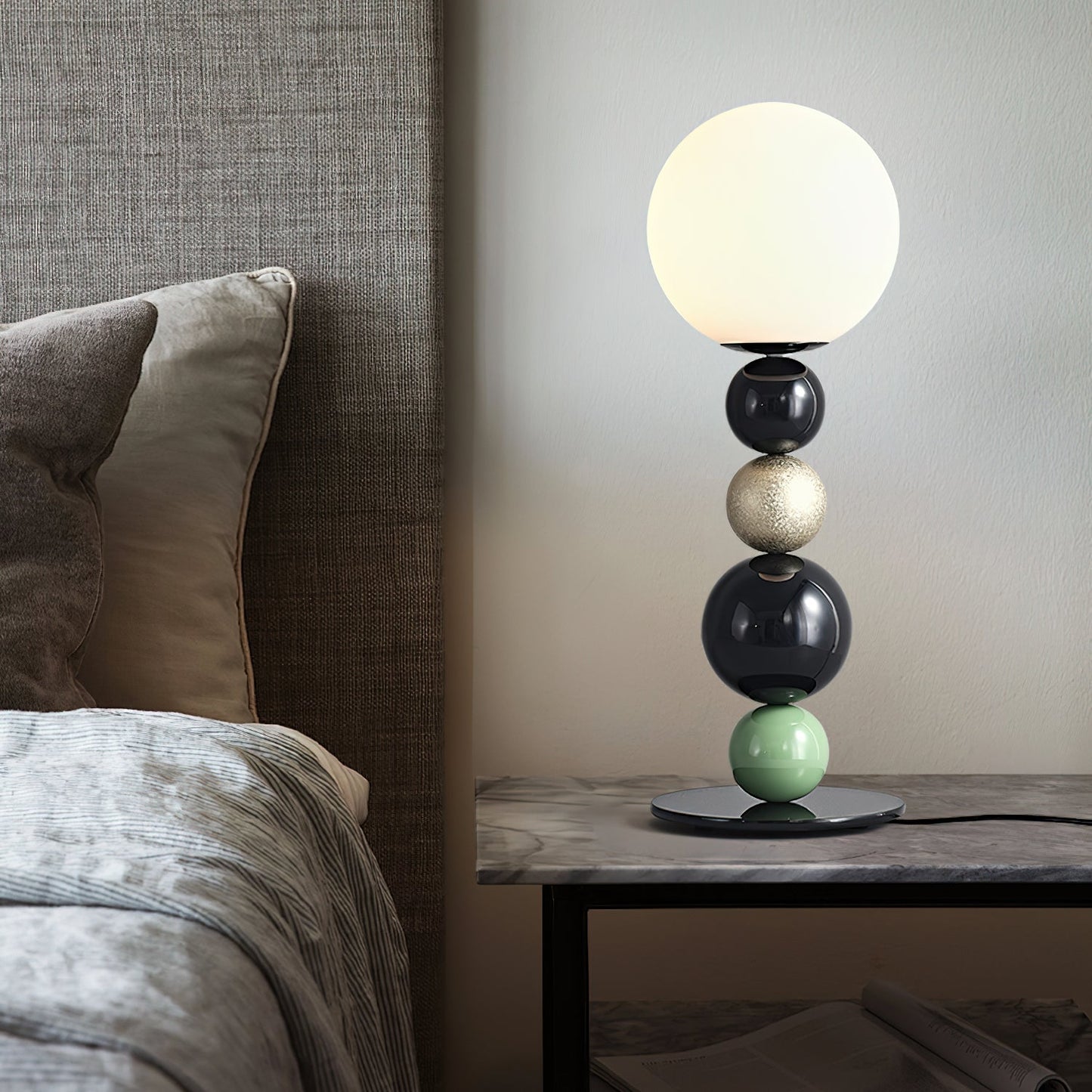 Round Balls Stacking Accent lamp Table Lamp