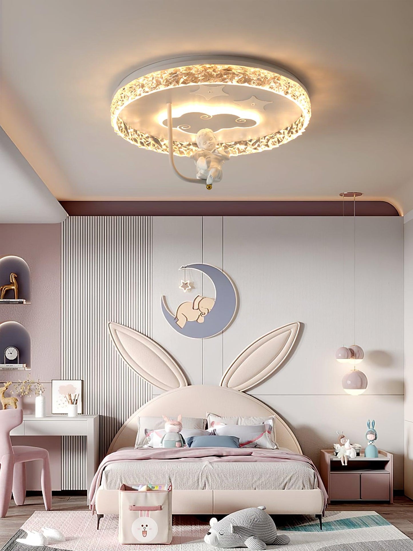 Round Carousel Children's Ceiling light Ceiling Lamp