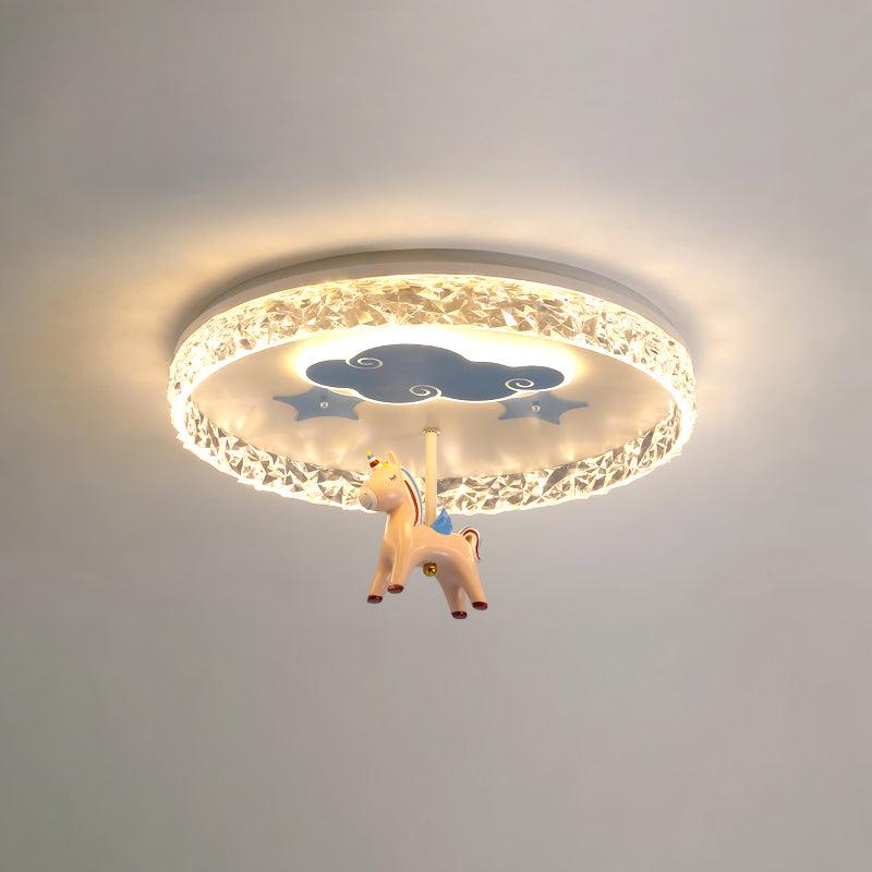 Round Carousel Children's Ceiling light Ceiling Lamp