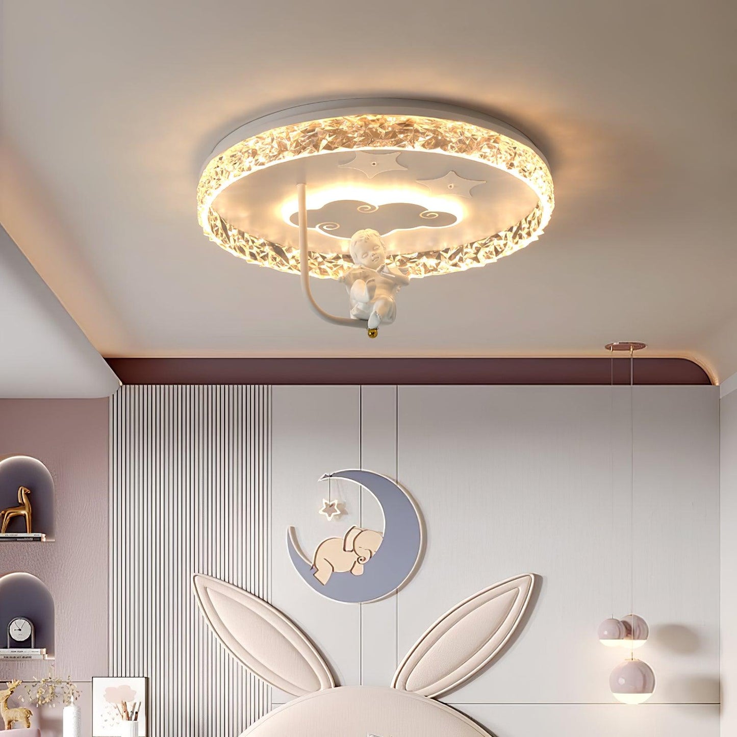 Round Carousel Children's Ceiling light Ceiling Lamp