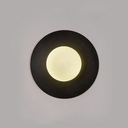 Round Glass Art Wall light Wall Lamp