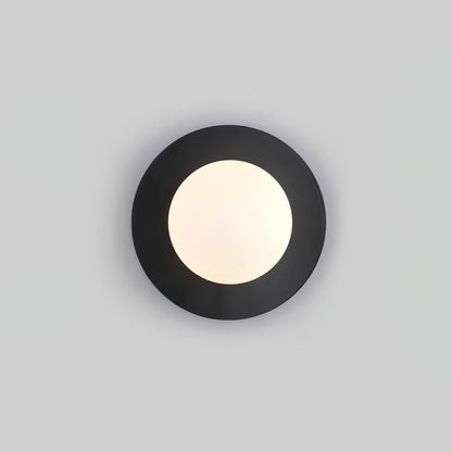 Round Glass Art Wall light Wall Lamp