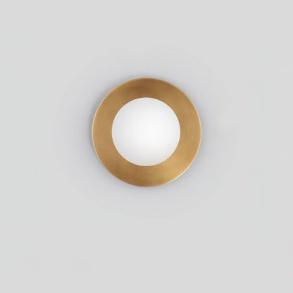 Round Glass Art Wall light Wall Lamp