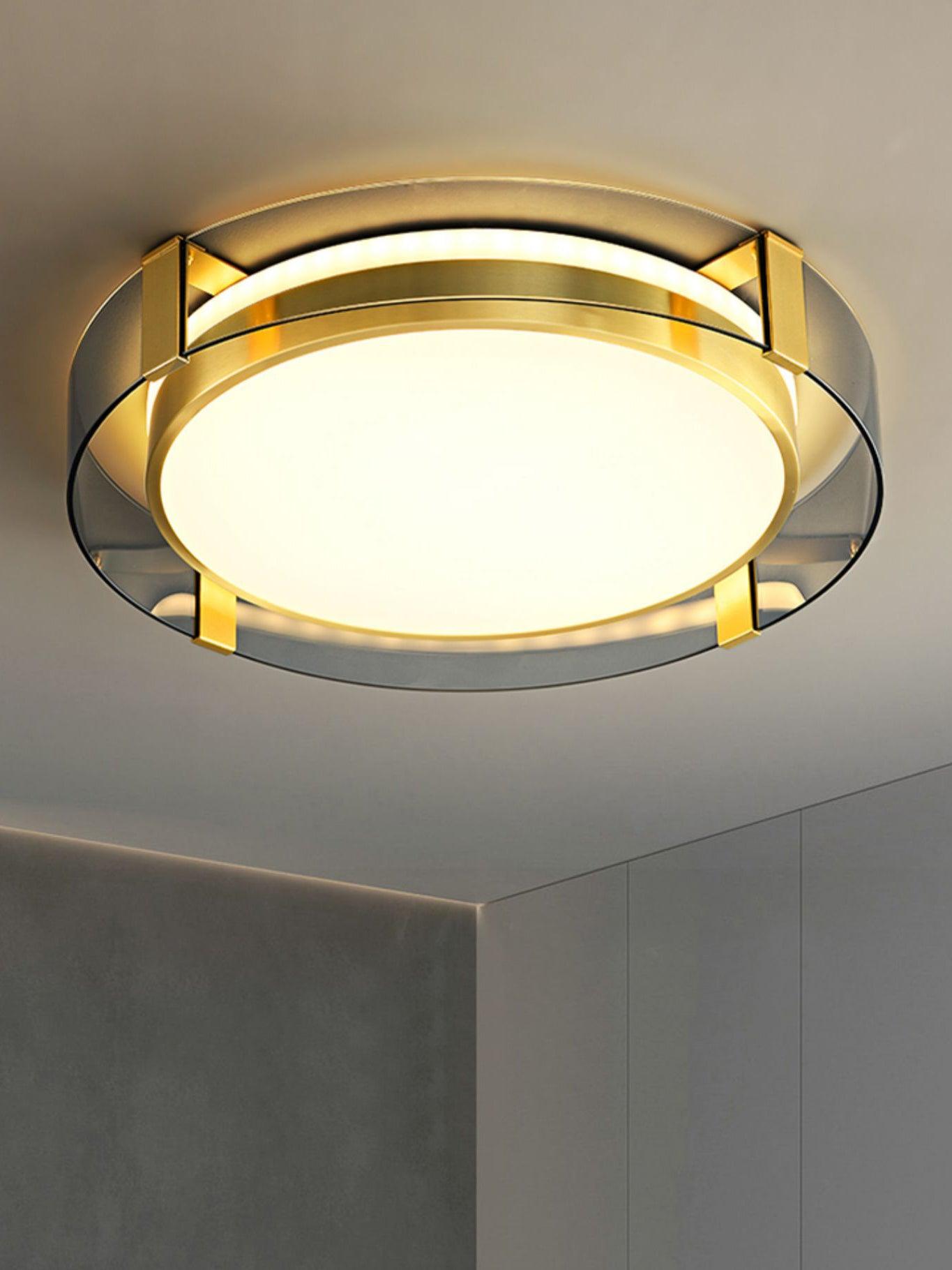 Round Low Profile Ceiling fixture Ceiling Light